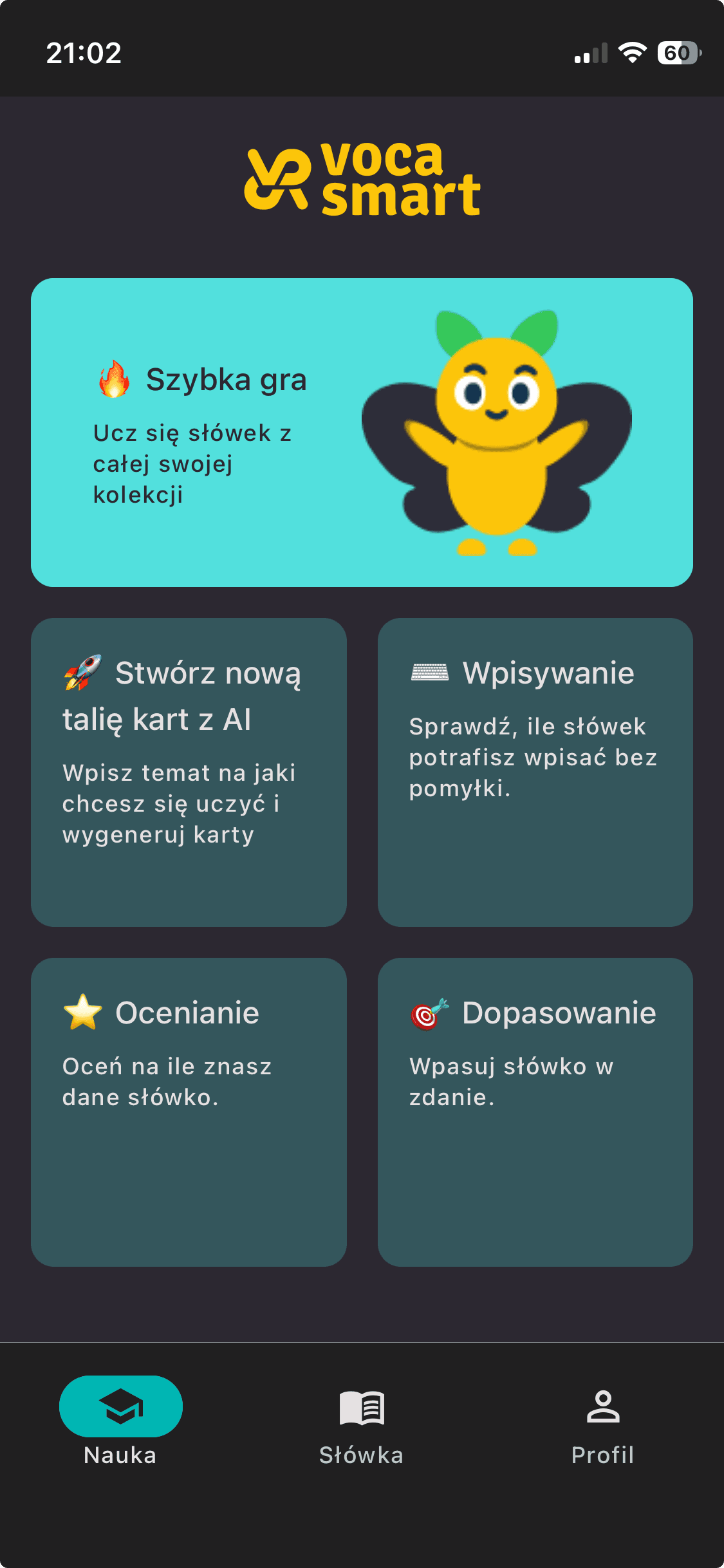 VocaSmart in-app pet illustration